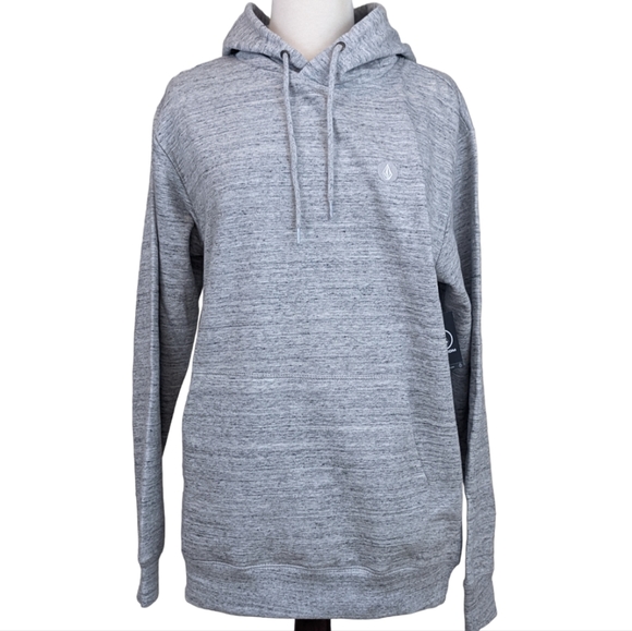 Volcom Other - Volcom Gray Foreman Pullover Sweatshirt Hoodie Fleece Men's Medium New